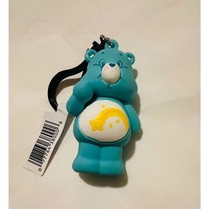 Blue Care Bears wish bear charm figurine